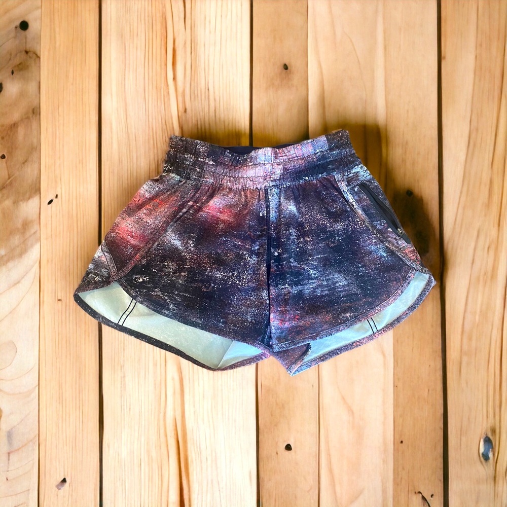 Lululemon size 4, lightly worn running shorts